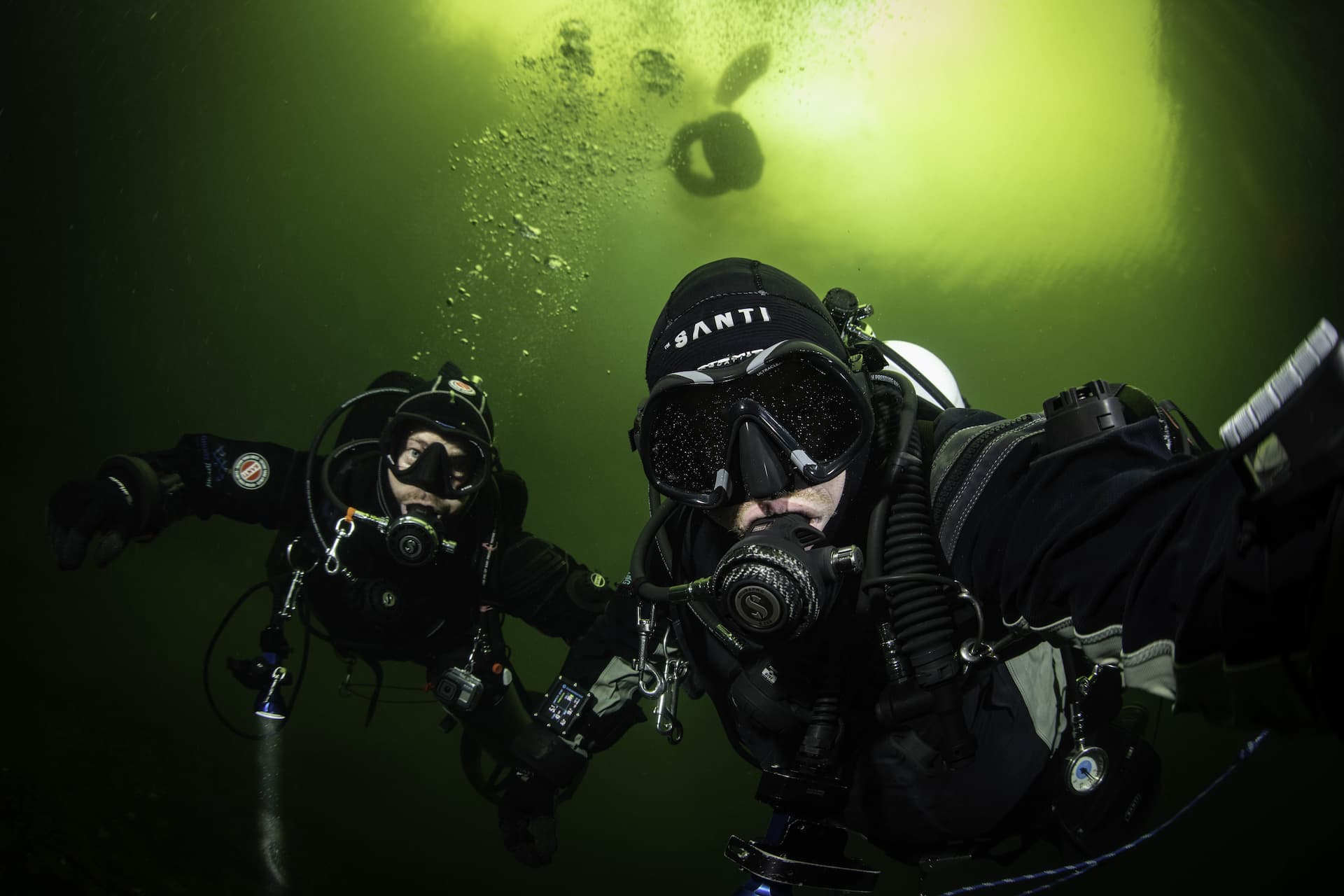Rob Wilson underwater