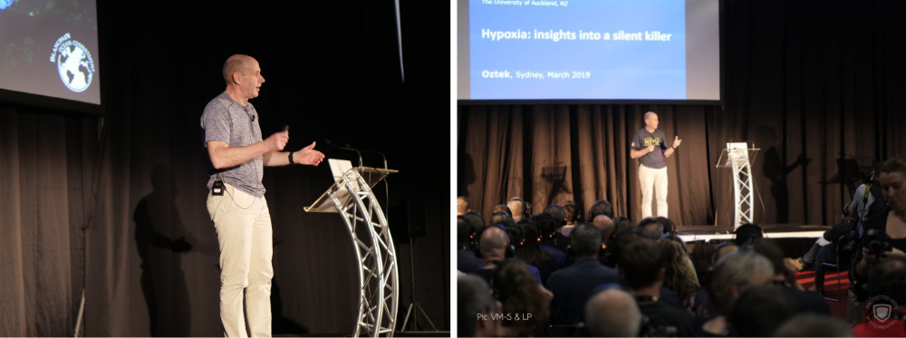 Professor Simon Mitchell speaking at OZTek 2019