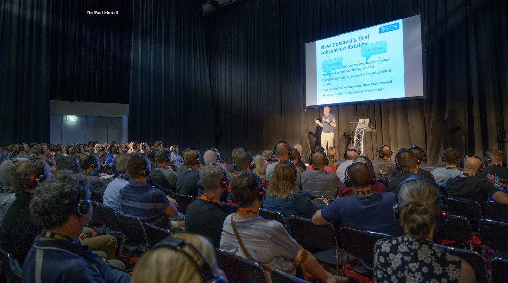Professor Simon Mitchell speaking at OZTek 2019